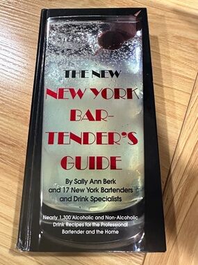 The New New York Bartender's Guide by - Black Cover book
